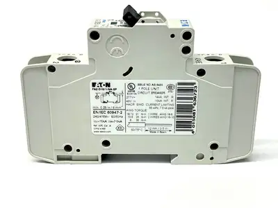Used Eaton FAZ-D15/1-NA-SP Circuit Breakers Michigan US | Maverick Industrial Sales #1394394