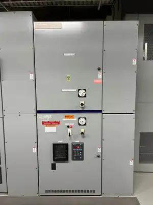 MV Double-Ended Unit Substation - 2 x 2000/3000kVA, 13.8kV Transformers w/ 4160V Ampgard Switchgear