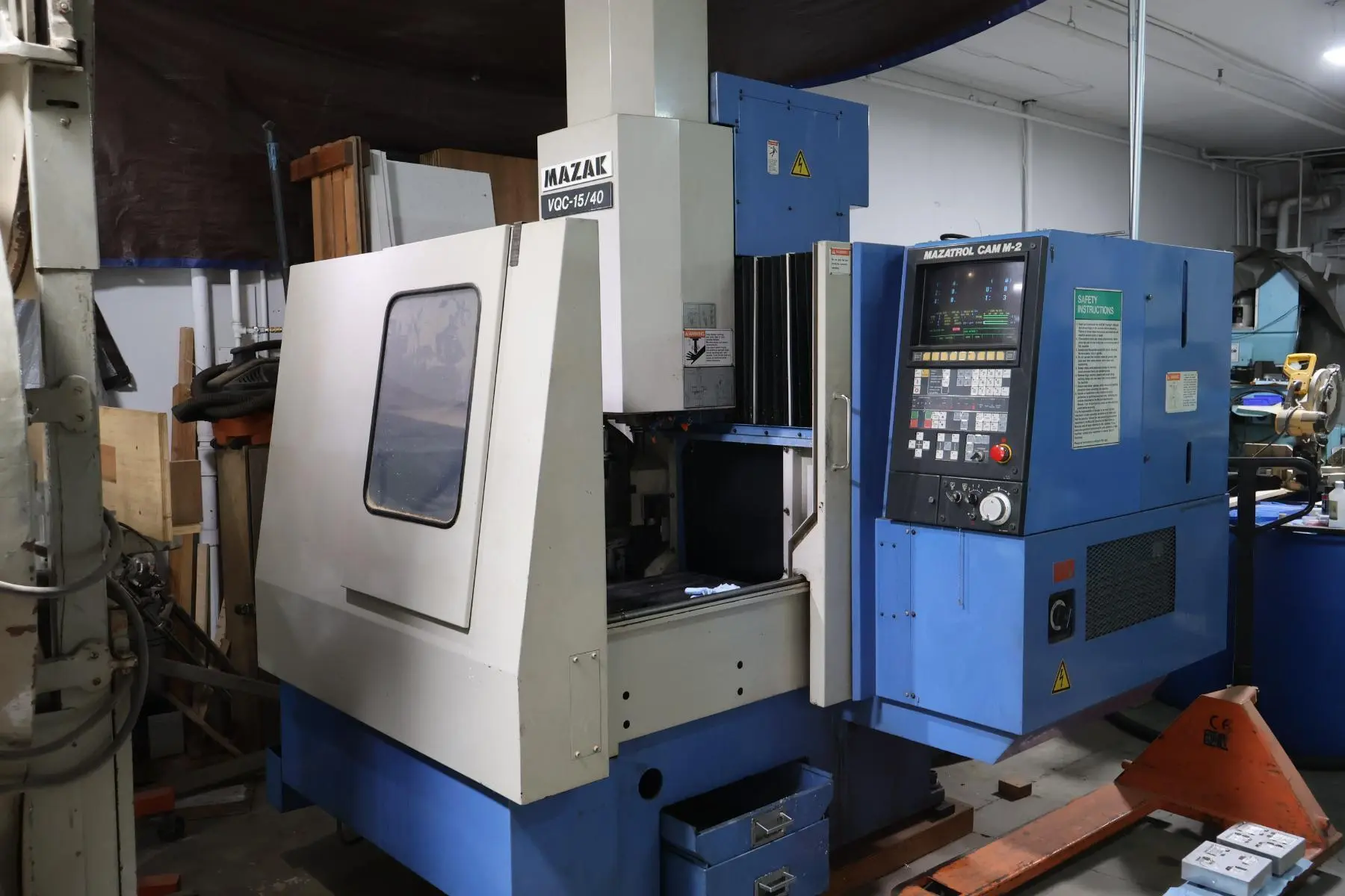 Used 1985 YAMAZAKI MAZAK CORP. VQC-15/40 Vertical Machining Centers Oregon US | MD Equipment Services LLC #1440829