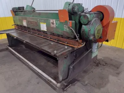 10' X 1/4" CINCINNATI MODEL #1810 MECHANICAL POWER SQUARING SHEAR: STOCK #19012