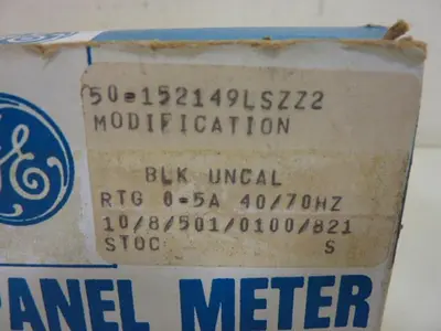 USED GENERAL ELECTRIC 152