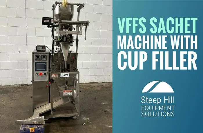 VFFS Sachet Machine with Cup Filler