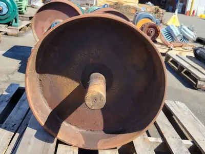 22.5" Diameter Conveyor Pulley