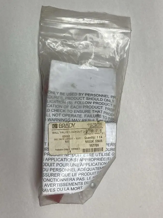 New | in-Stock BRADY 65666 Safety Products (Other) Ohio US | Surplus Asset Holdings #1436951