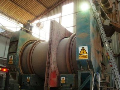 M/S Rotary Louvre Drier 2.2M Dia X 3.5M