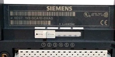 NEW SIEMENS 6ES7-193-0CA10-0XA0 TERMINAL BLOCK 6ES71930CA100XA0