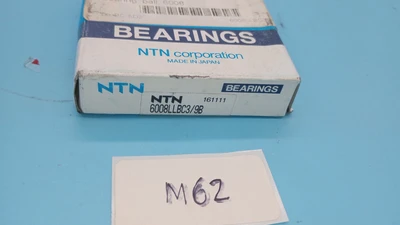 NEW NTN 6008LLBC3/9B, Single Row Radial Ball Bearing - Double Sealed