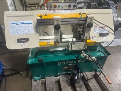 2023 GRIZZLY G9744Z2 Saws, Band, Horizontal | Great American Equipment Company (2)