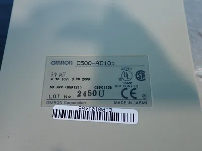 Used OMRON C500AD101 PLC Input & Output Ohio US | HGR 24 #1406484