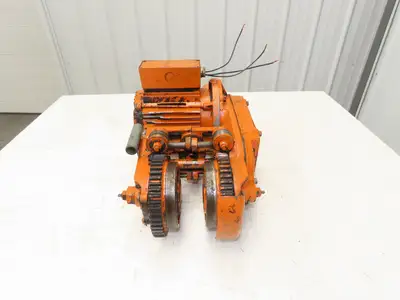 Cleveland Tramrail Underhung Bridge Crane Motorized End Truck Drive WA 5" Wheels