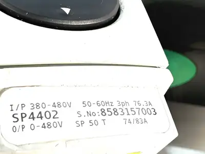 Leroyy Somer Unidrive SP4402 37/45Kw I/P 380-480V 50-60Hz 3Ph (10.6.5)