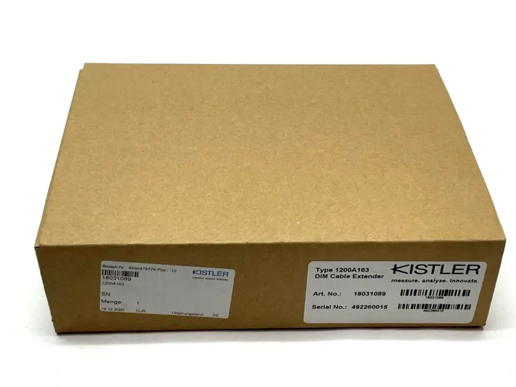 New | in-Stock Kistler maXYmos TL, NC, Display Module DIM Cable Extender 18031089 Data Acquisition and Logging, Multimeter Systems Michigan US | Maverick Industrial Sales #1402901