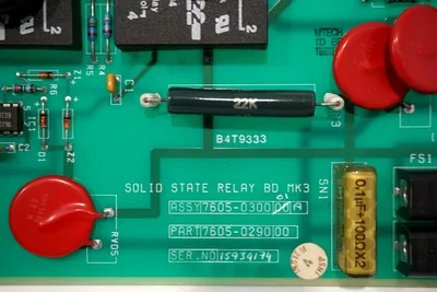 USED PRESSTECH 7605-0290-00 SOLID STATE RELAY BOARD ASSY# 7605-0300-01 760502900