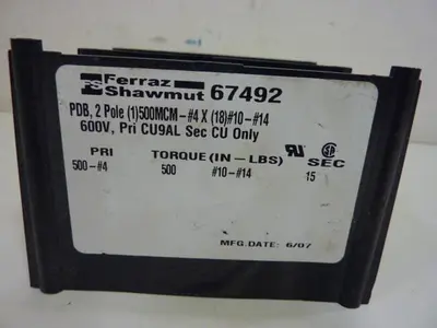 USED FERRAZ SHAWMUT 67492