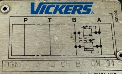 NEW VICKERS DGMC2-3-AB-CW-BA-CW-31 RELIEF VALVE DGMC23ABCWBACW31