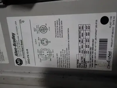 USED ALLENBRADLEY 280DF12710CGRW3P1