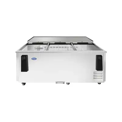 New | in-Stock Atosa New Atosa MBC80GR 80'' Bottle Cooler - Stainless Steel Bottle Coolers Illinois US | Falcon Restaurant Supply #1375320