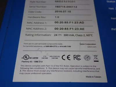 Used 2016 EATON PXG900 AC Drive Power Modules Ohio US | HGR 24 #751900