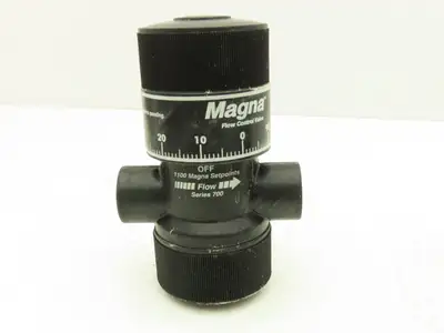 Magna 1100 Flow Control Valve 700 Series Nylon 200PSIG Max Gas/Liquids Lot of 7