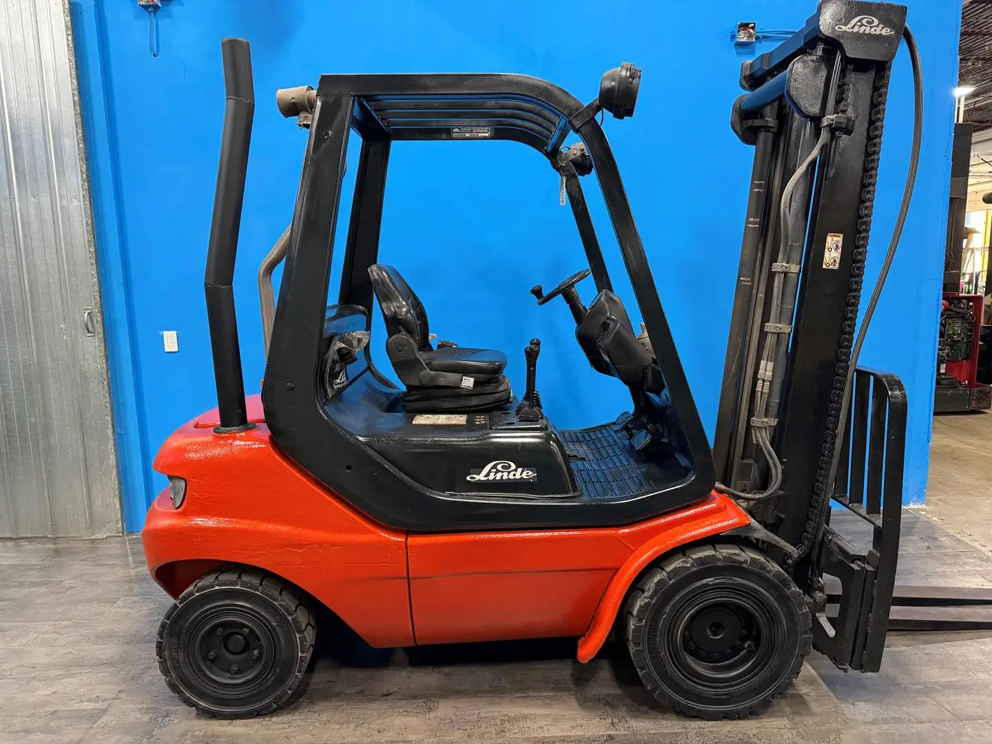 Used 2002 LINDE H25D Internal Combustion Forklifts: Pneumatic Tire Minnesota US | Birnstengel Equipment #1554076