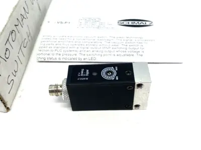 USED SCHMALZ VACUUM SWITCH 10.06.02.00070
