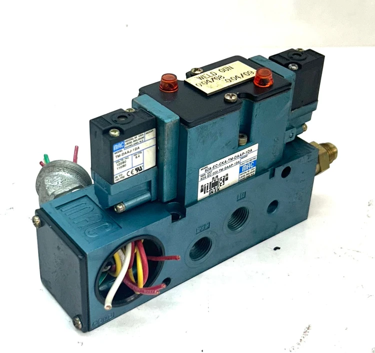 Used MAC VALVES 82A-EC-CKA-TM-DAAP-1DA Solenoid Valves | Industrial Parts R Us Inc. #360647