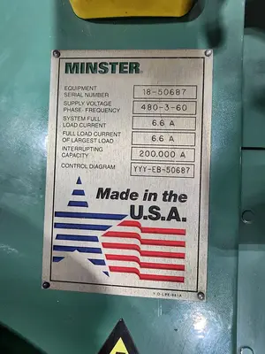 USED MINSTER MTT20-32S,