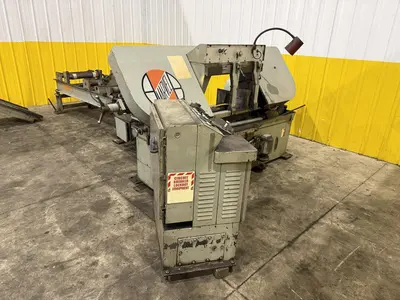 15" X 20" MARVEL MODEL #15A AUTOMATIC HORIZONTAL BANDSAW: YOBRO #24326