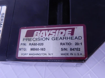 Used BAYSIDE _UNKNOWN_ Speed Reducers | OCO Industrial #1585816