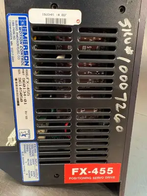 Emerson FX-455 960134-01 Positioning Servo Drive 240v (7.5.2)