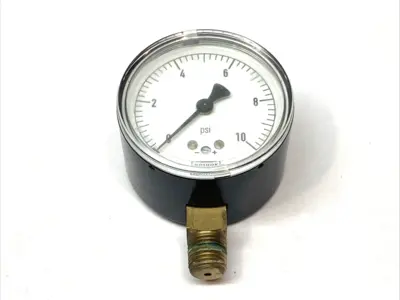 Used NOSHOK Pressure Gauge 0-10psi Air Gages Michigan US | Maverick Industrial Sales #1391681