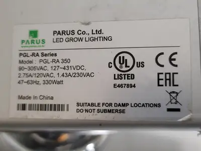 USED PARUS PGL-RA 350