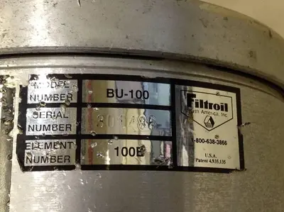 USED FILTROIL BU-100