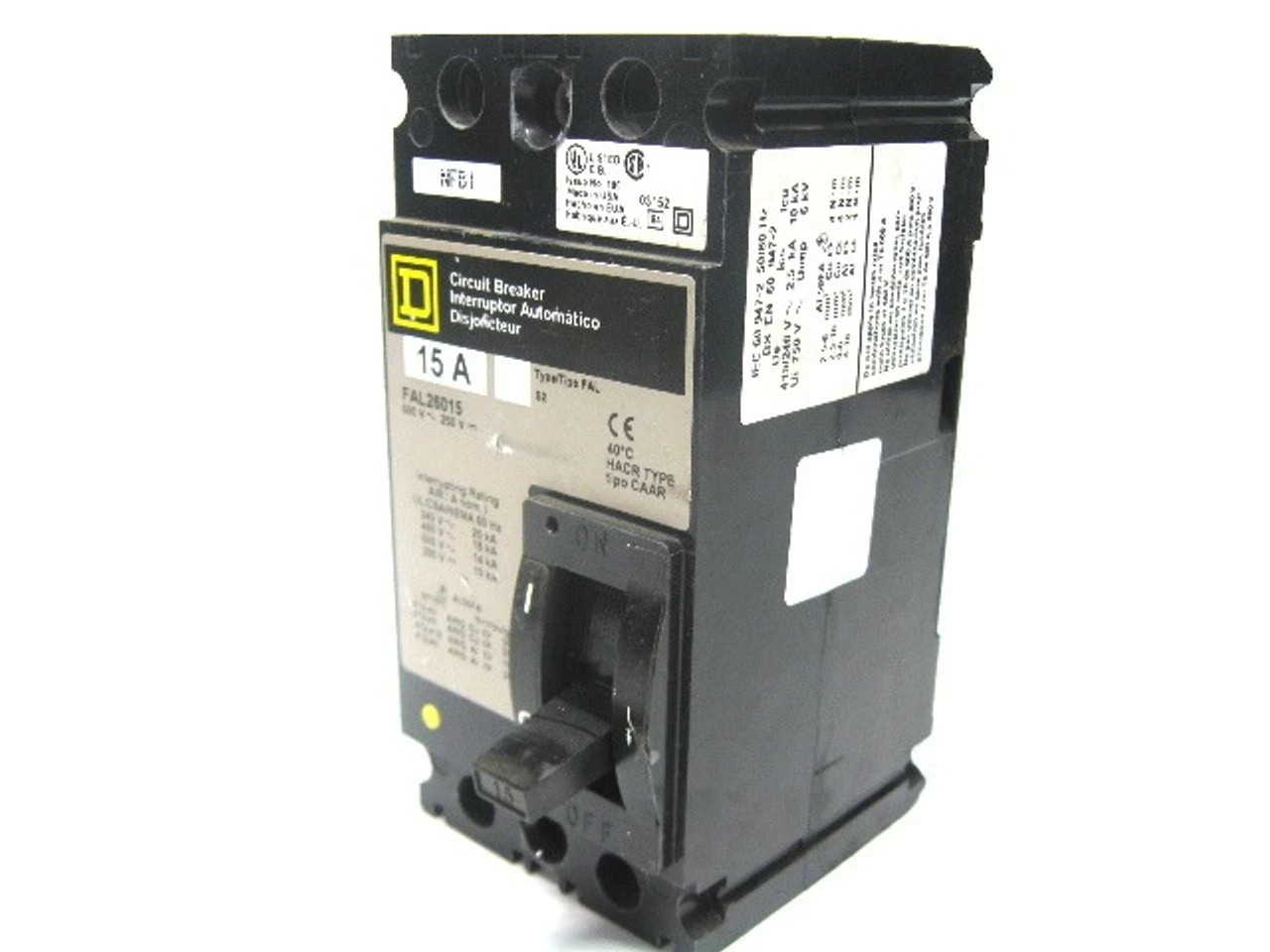 USED SQUARE D FAL26015