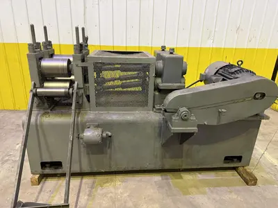 8" WIDE YODER 4-ROLL POWERED COIL FEEDER: YOBRO #24666