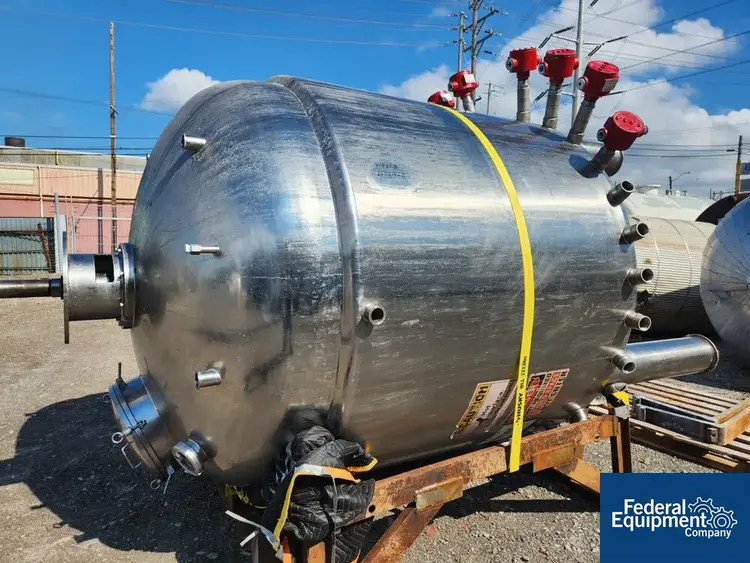 Used Hundom 4,000 Liter Hundom Double Motion Process Kettle, S/S Stainless Steel Tanks Ohio US | Federal Equipment Company #127159