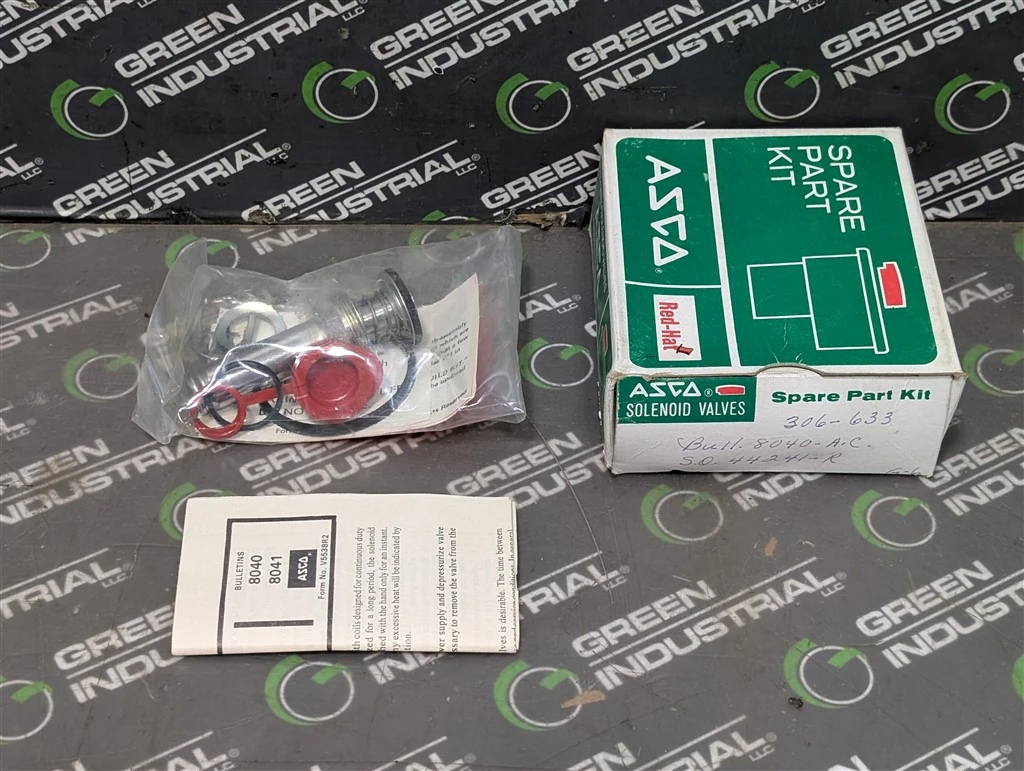 ASCO 306-633 Red Hat Solenoid Valve Spart Parts Kit New NIB