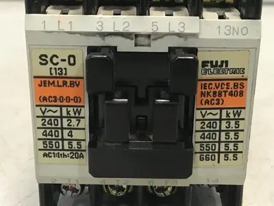 USED FUJI ELECTRIC SC-0 SC13AA
