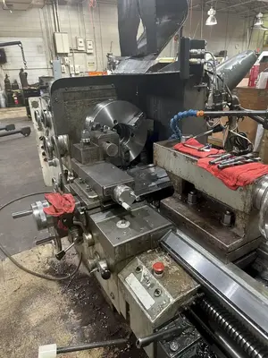 1980 LANSING 18/26"" x 120"  G20 Big Bore Engine Lathe (14664) LATHES, ENGINE_See also other Lathe Categories | Machinery International LLC (7)