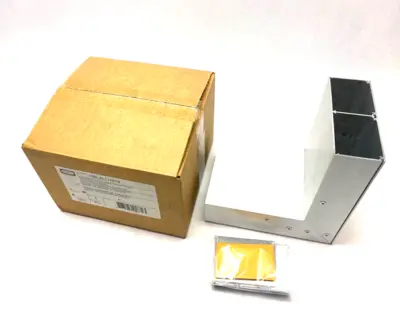 New | in-Stock Hubbell Metal Raceway External Elbow Fitting 2-Channel Aluminum Electrical Fittings Michigan US | Maverick Industrial Sales #1398053