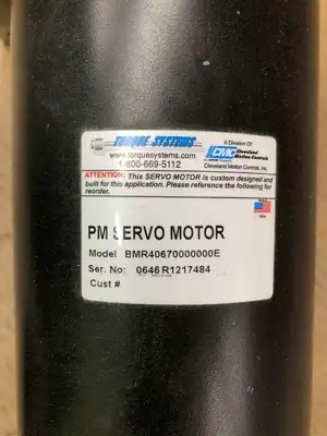 Torque Systems BMR 4067 0000000E PM Servo Motor 2930W 67lbs-in