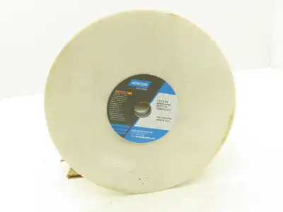Norton 38A60-L6VBE 7 X 1 X 5/8 Dished Grinding Wheel 5/8" Bore x 1/4" W Lot of 5