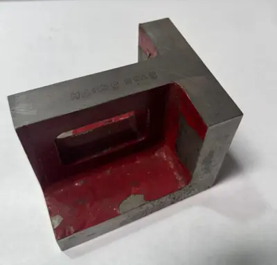 Angle Block 5 x 4 x 4 Heavy Duty Machinist Tool Mill Milling Machine Steel