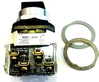 ALLEN BRADLEY 800T-JE91A LIMIT SWITCH SERIES T 800TJE91A NEW, SURPLUS