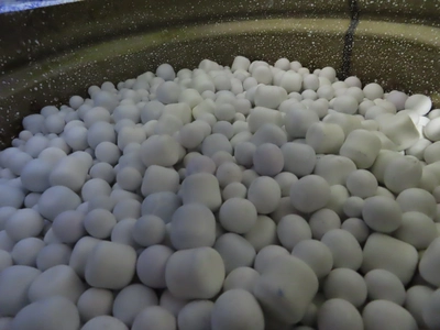 Alumina Pebble Mill Media, 6000 lbs.