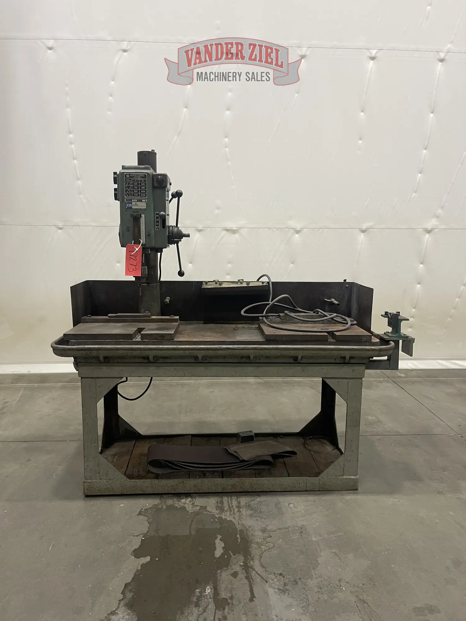 Used WILLIS SE725 Heavy Duty & Sensitive Single Spindle Drills Michigan US | Vander Ziel Machinery Sales #480417