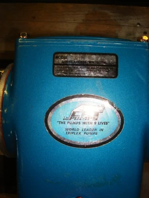17 Lpm At 350 Bar Cat Triplex Pump