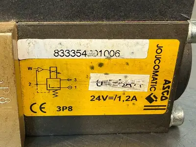 Asco Joucomatic 833354 24V=/1,2A (3.1.1)