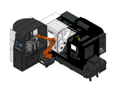 YC RoboTech MTS Robotic Machine Tending Systems | Hillary Machinery (4)