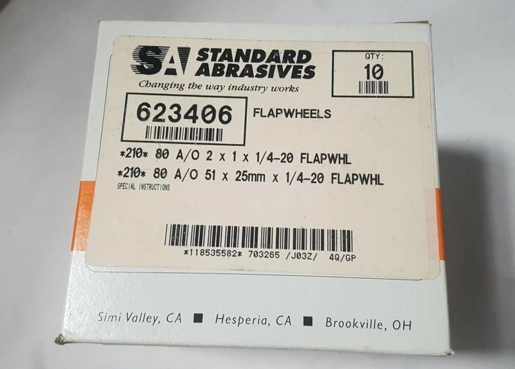 New | in-Stock Standard Abrasives Does Not Apply Grinding Wheels California US | Amiron Machinery #745380